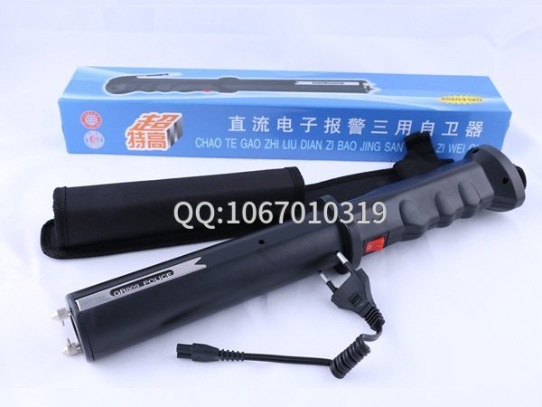 防身電擊器使用注意事項？